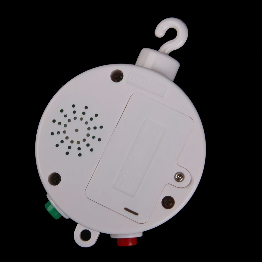 Electronic Type Music Box Toy Baby Bed Bell Plastic Mobile Musical Bed Baby Room Accessories 35 Songs