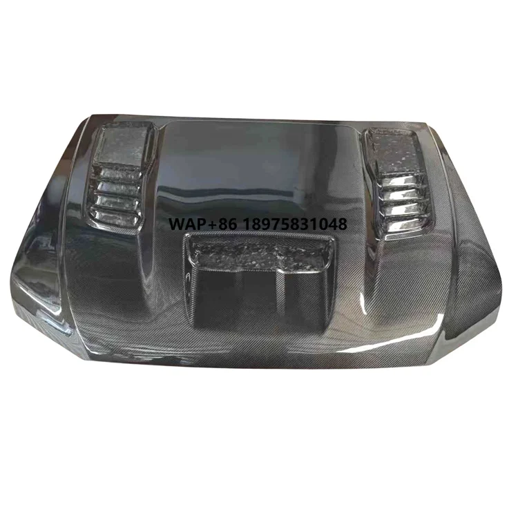 Carbon Fiber Engine Hood Bonnet for Ranger 2021-2025