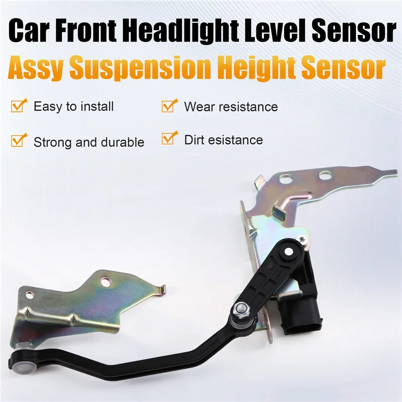 A82M-Car Front Headlight Sensor And Bracket Assembly Suspension Height Sensor For Ford Kuga 12-19 CV61-13D034-AA CV6113D034AA - Image 2