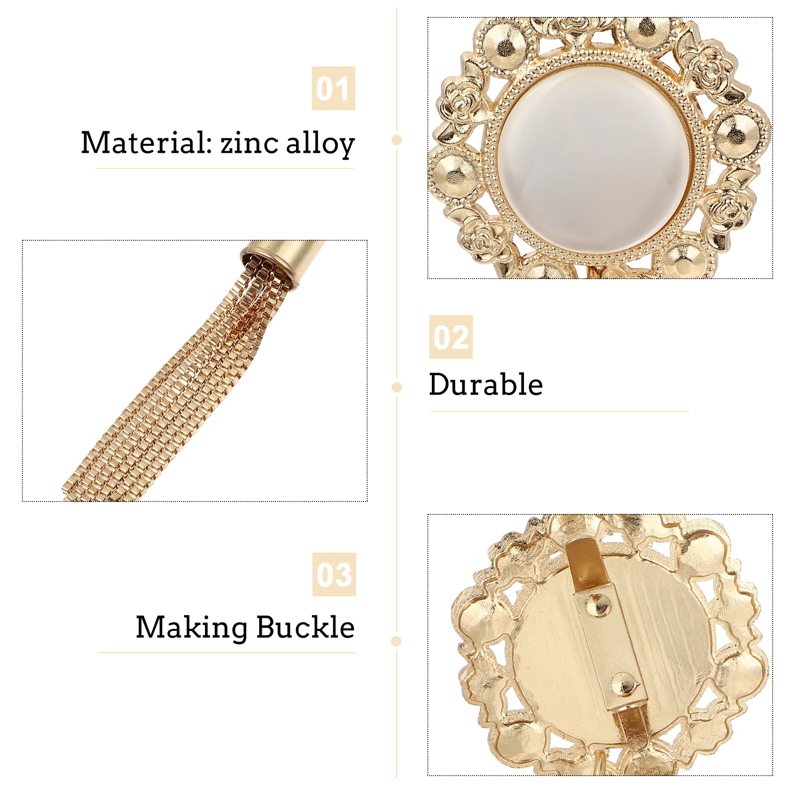 

5pcs Big Jade Pendant Zinc Alloy Tassel Hanging for Bag Buckle Purse Handbag Accessories Fashion Jewelry Craft
