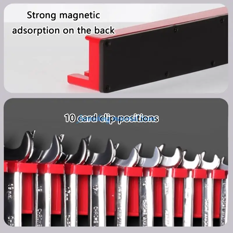 Y5GD Wrench Rack for Toolbox Wrench Holder Space Saving Wrenches Tool Drawer Storage Shelf Storage
