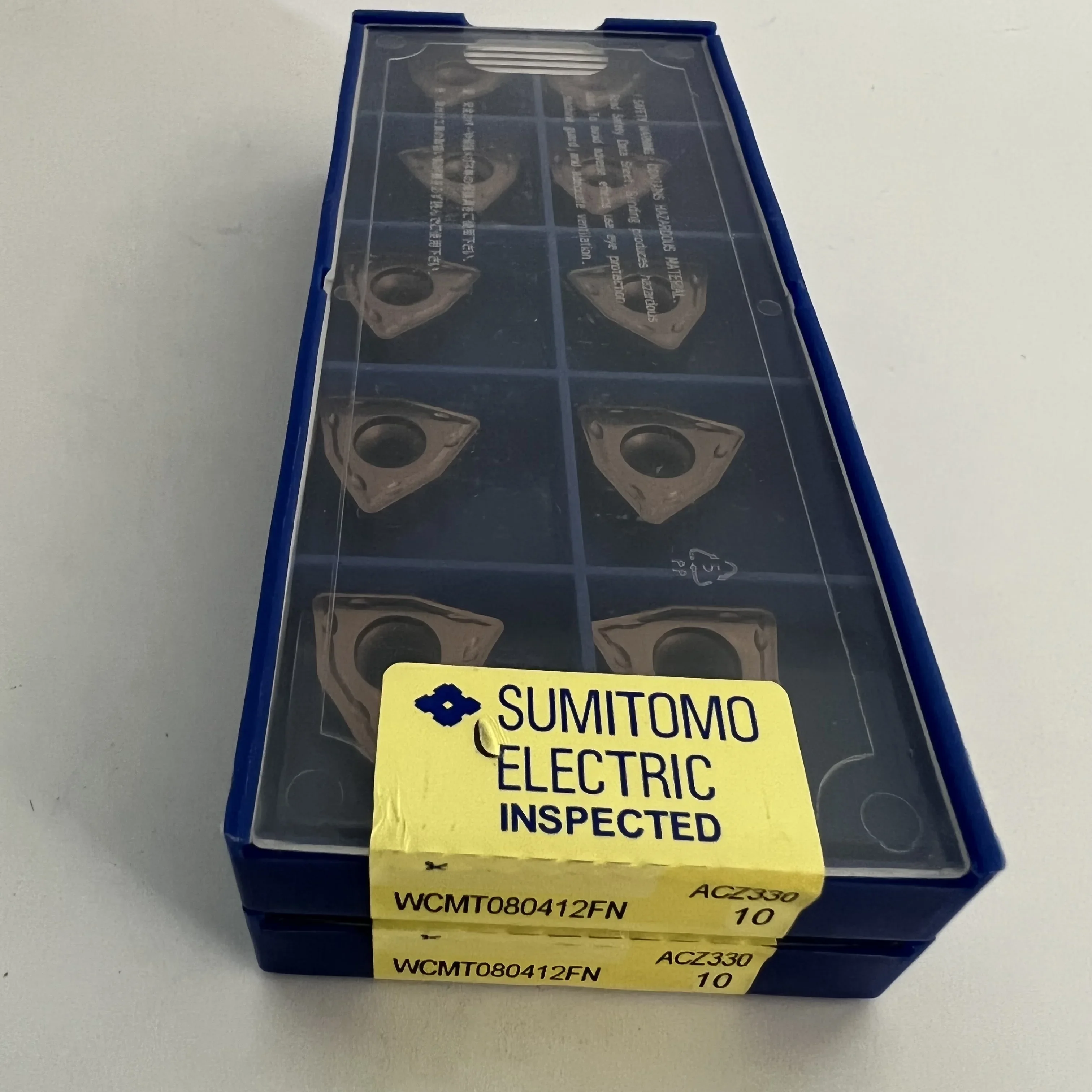 Hoja CNC WCMT080412FN ACZ330