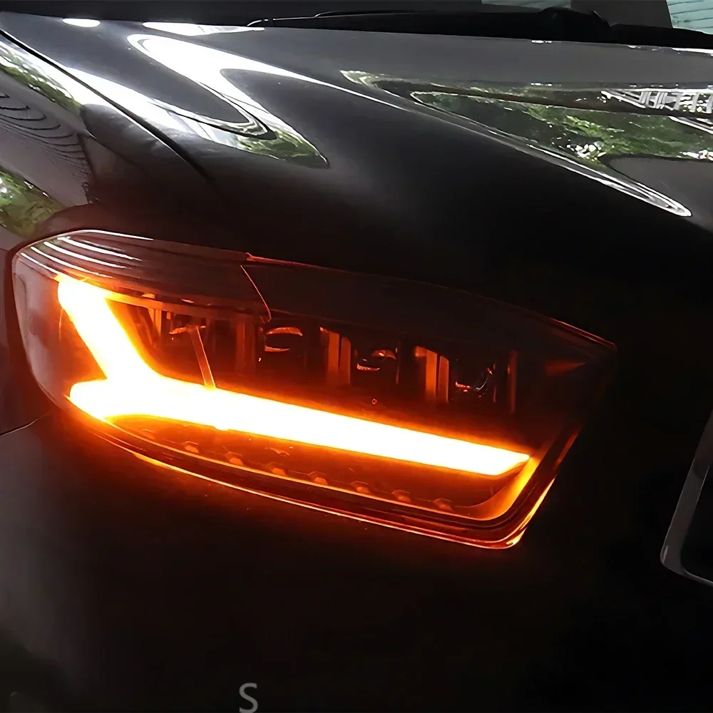 

Автомобильные передние фонари для Toyota Highlander 2009-2011, светодиодные автомобильные фары в сборе, обновление, аксессуары для объективов проектора