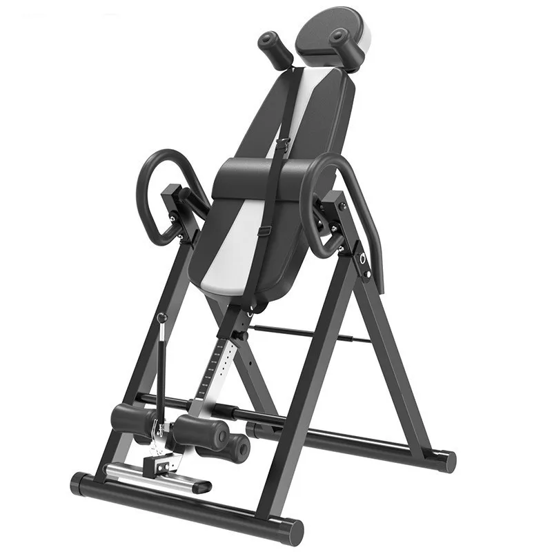 Home Gym Fitness Equipment Foldable Gravity Therapy Inversion Handstand Machine Inversion Table