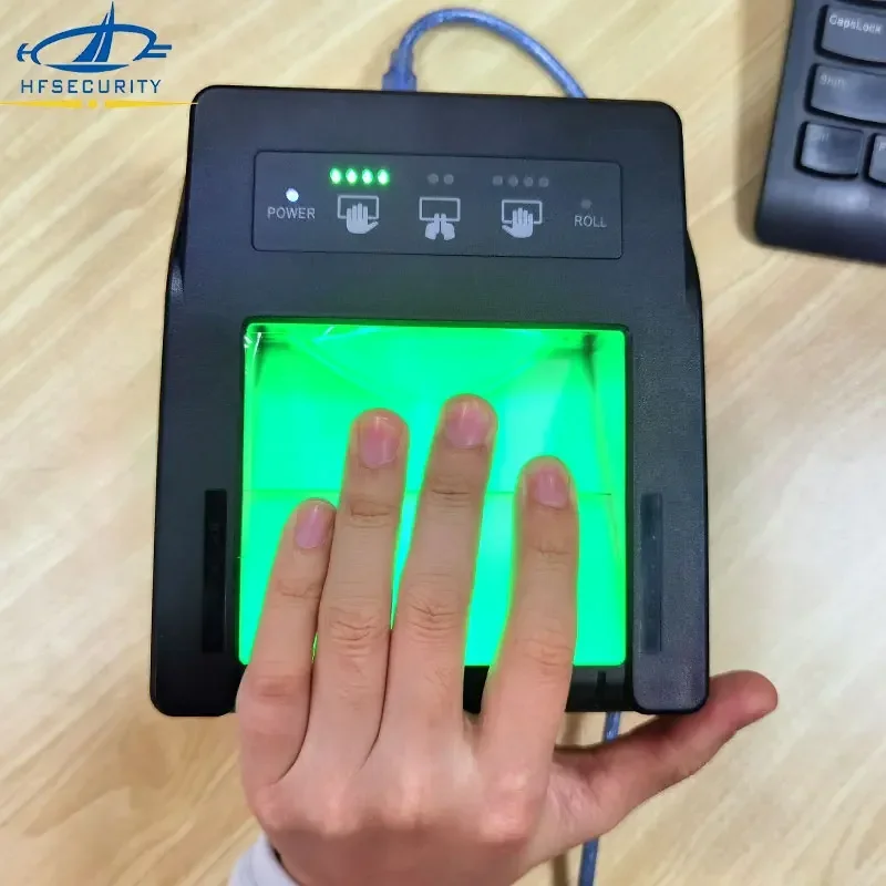 HFSecurity Biometric Census Population Registration National ID Database Capture Unit NADRA 442 Fingerprint Scanner