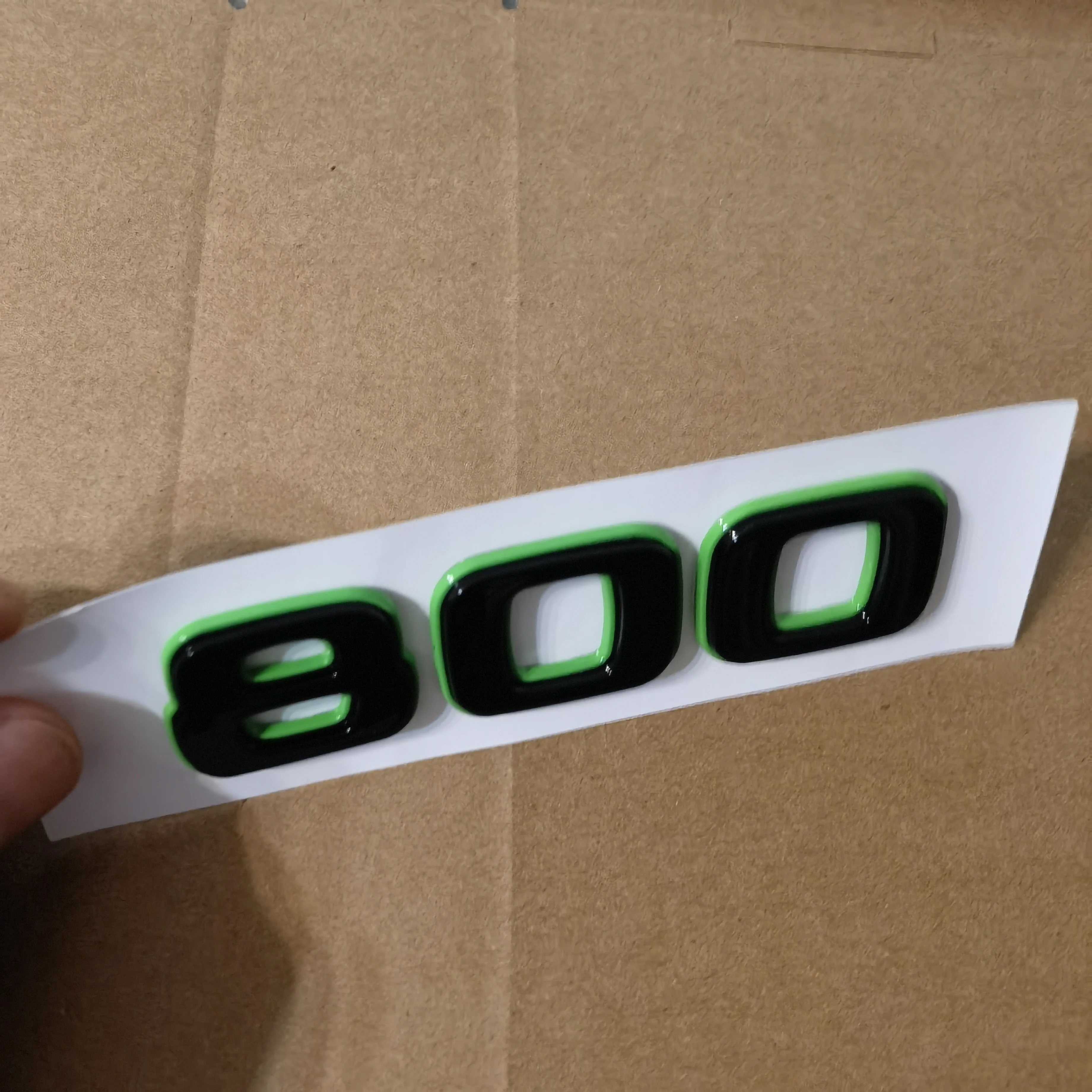 

Черный, зеленый, эмблема 800 для BRABUS, наклейка на заднюю панель BRABUS, наклейка на багажник автомобиля для SMART BRABUS Rocket W464 W463 G800