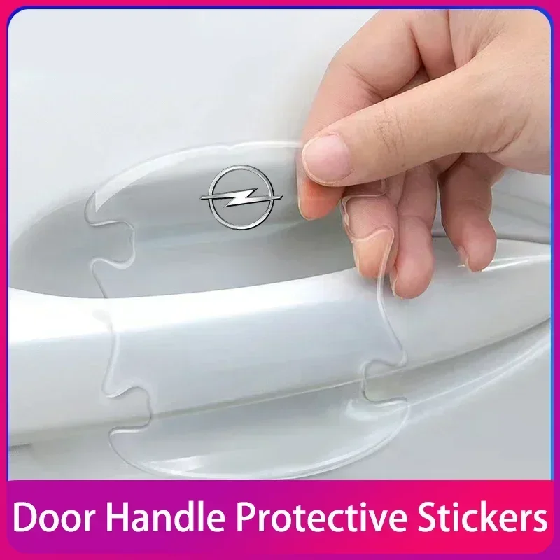 

Car door handle anti-collision strip protection strip Accessories For Opel Astra Insignia Astra Corsa Zafira Mokka Vivaro Meriva