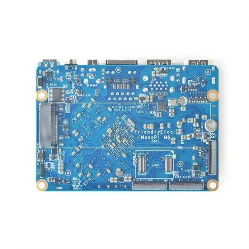 NanoPi-placa M6 Mini SBC Rockchip RK3588S, 64bits, LPDDR5, RAM, Gigabit nativo, Ethernet, luz NAS, 8K, Decod