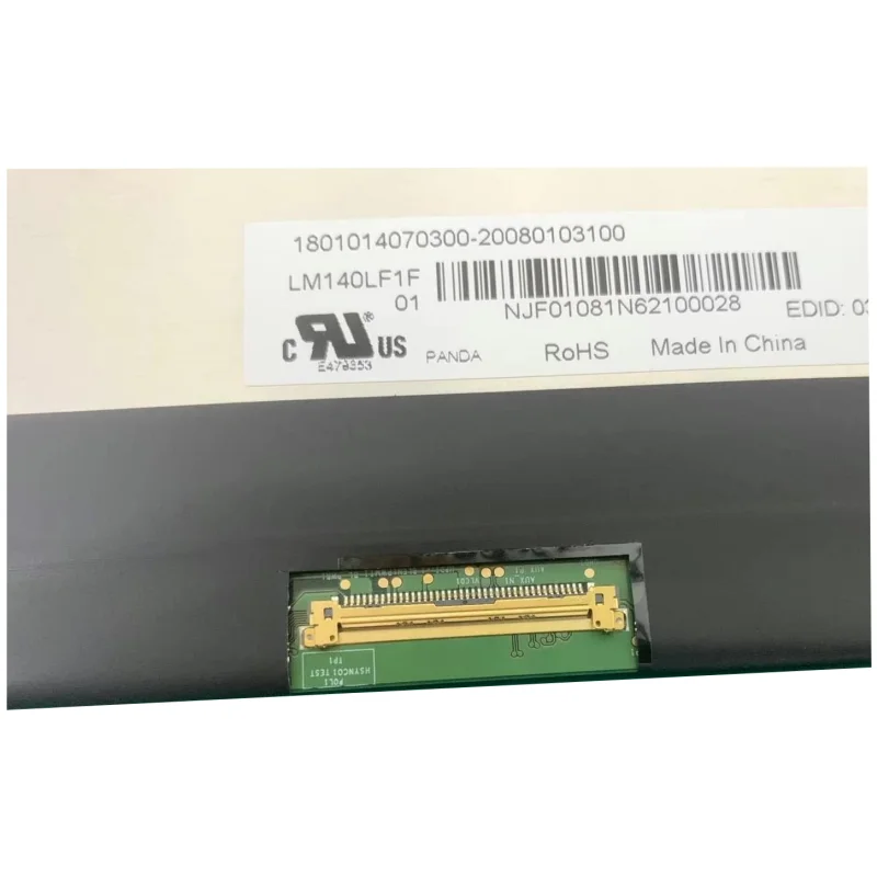 Schermo LCD per laptop IPS da 14 pollici LM140LF1F01 120Hz LM140LF1F02 144Hz per ASUS ROG Zephyrus G14 GA401Q PX401Q FHD eDP 40 pin