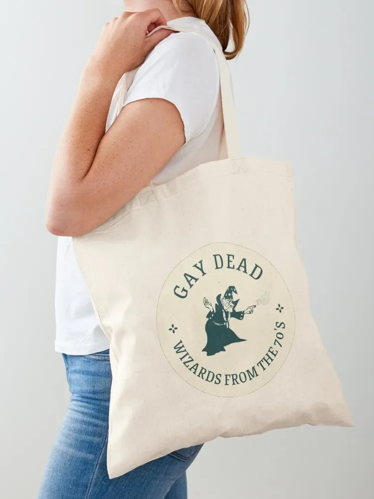 

Dead Gay Wizard from the 70's Vintage look Tote Bag tote bags men bags for women bags woman 2025 supermarket folding bag