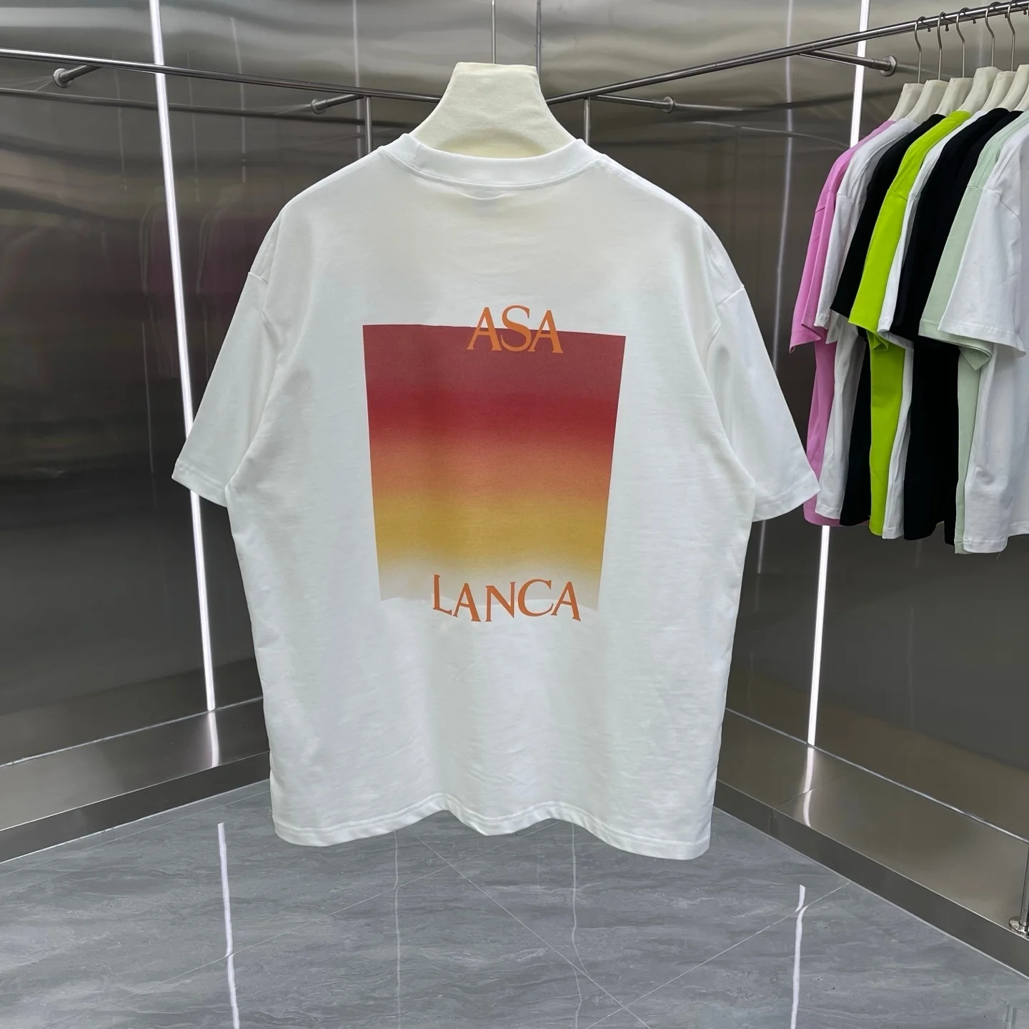 

Loose Fit Men's Short Sleeve T-Shirt Summer New Style Casual Printed Shoulder Drop Cotton Youth Fashion Breathable Unisex