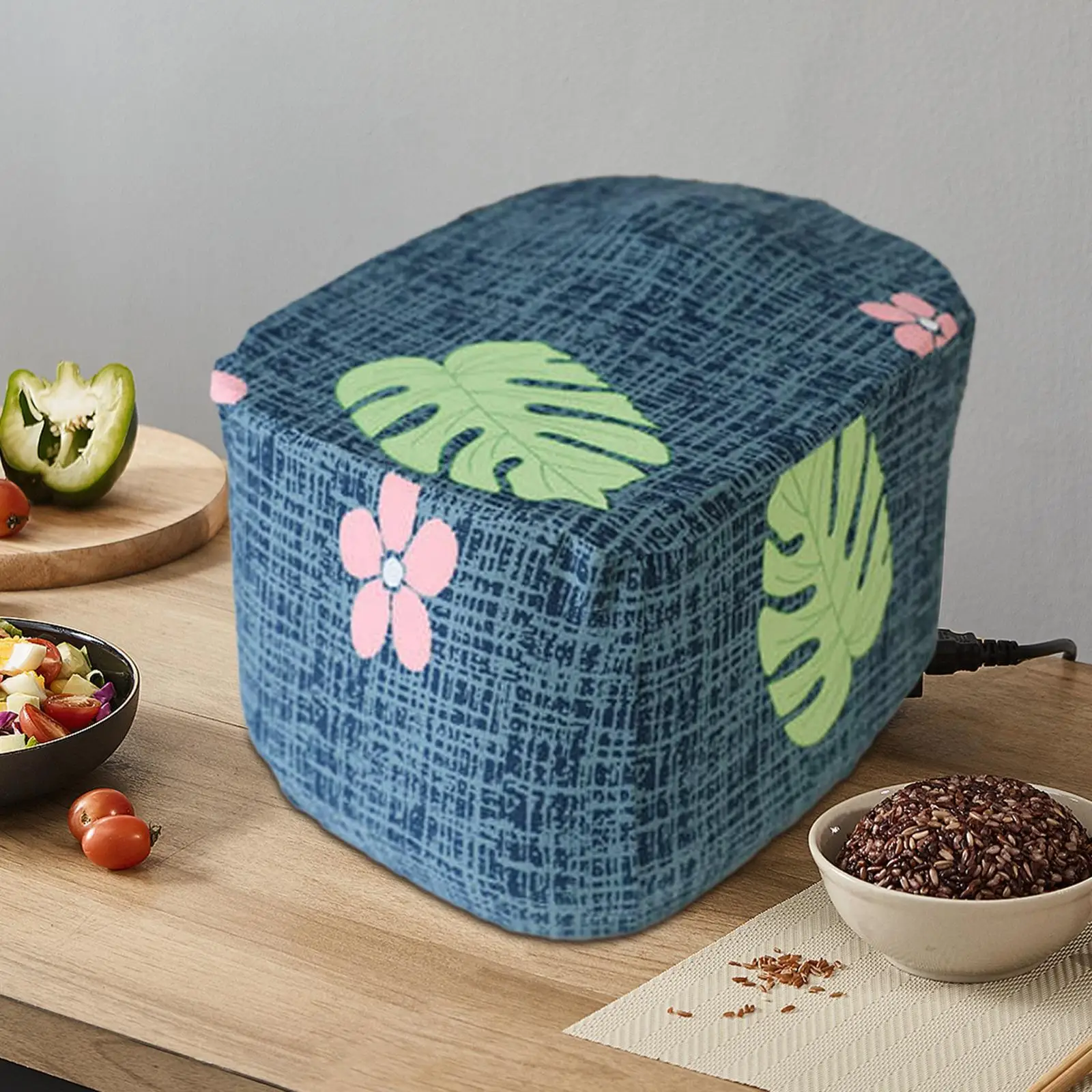 Small Appliances Dust Cover Air Fryer Protective Cover Portable Stretch Fabric Cooker Dustproof Cover for Soup Pot Cookware