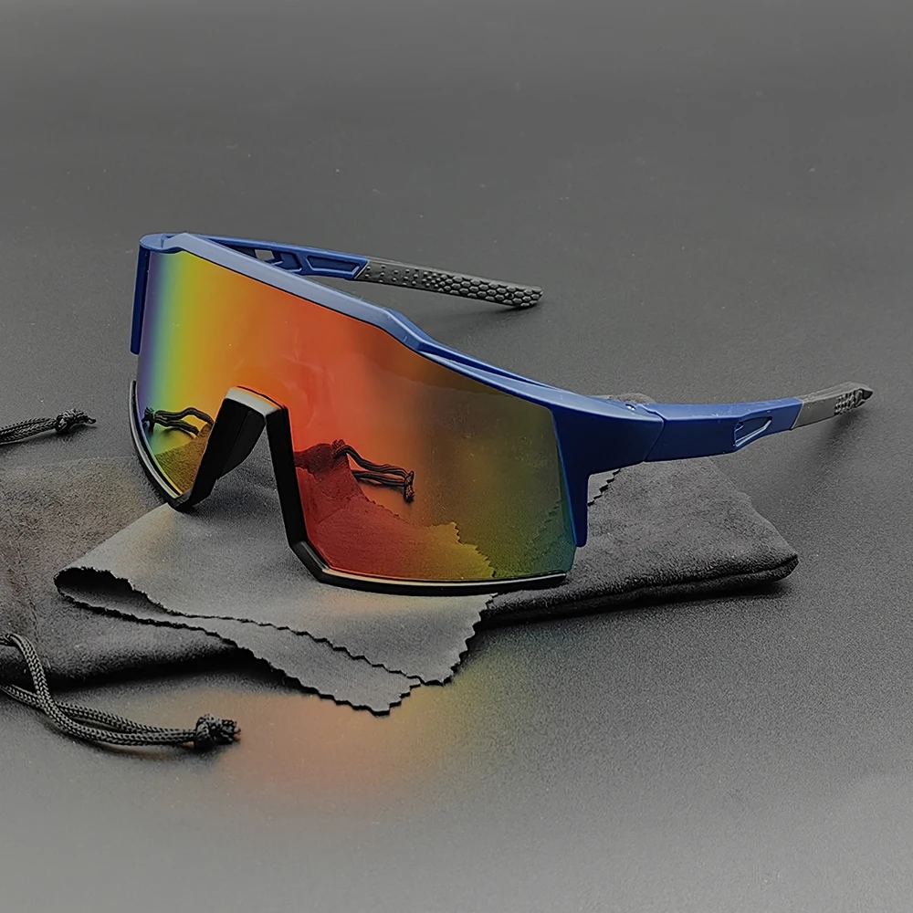 UV400 Cycling Sunglasses Men Women 2024 Sport Running Goggles MTB Rimless Bicycle Eyewear Road Bike Glasses Cyclist Oculos Eyes