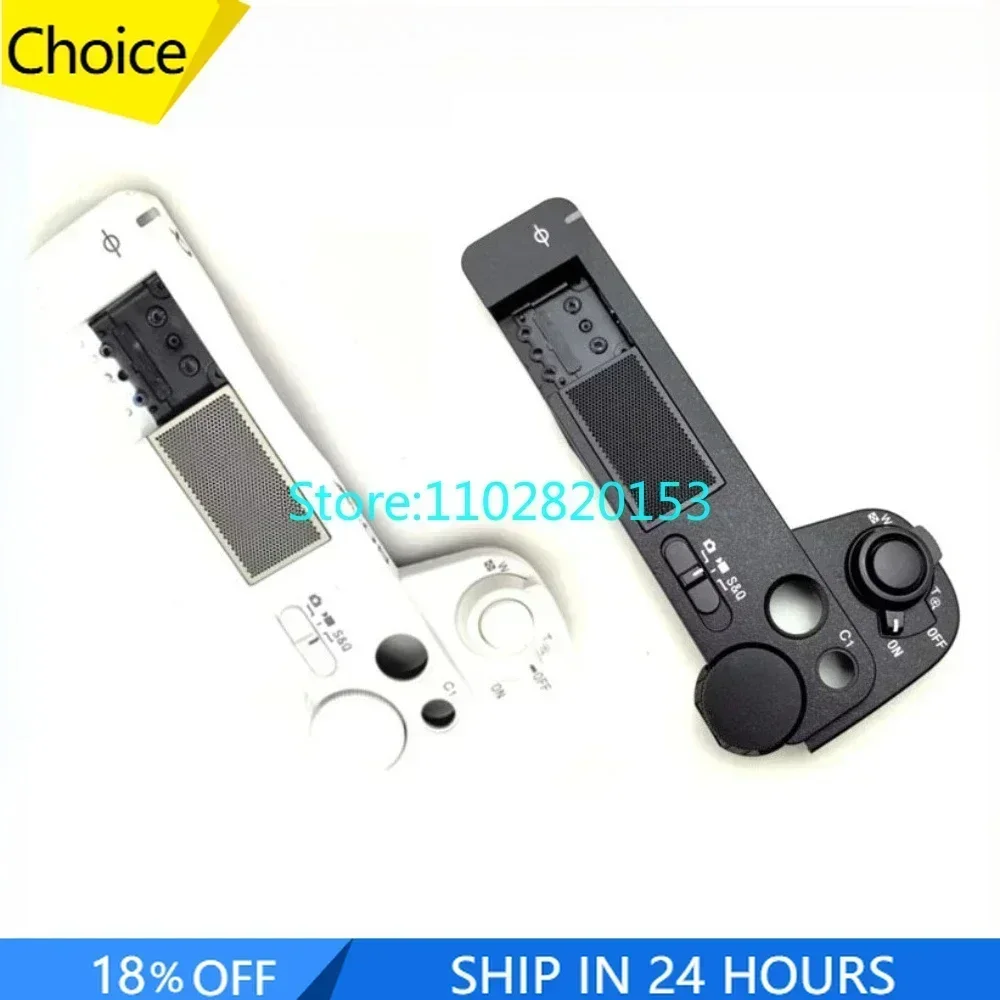 1PCS NEW Black White Top Cover Dial Mode Function Button Case Shell for Sony ZV-E10 Camera Replacement Unit Repair Part