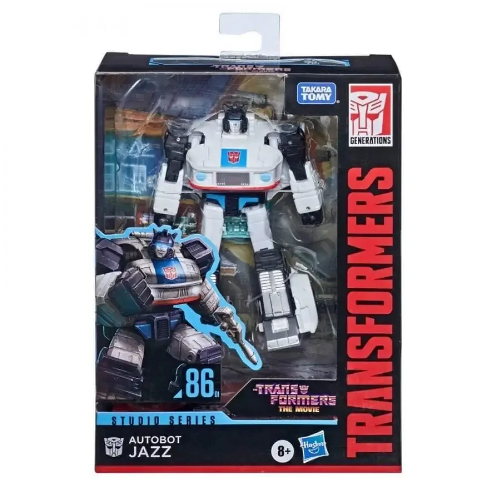 

Hasbro Transformers Toys Studio Series Deluxe Class The Movie Autobot Jazz Модель куклы Фигурка Подарок SS86-01