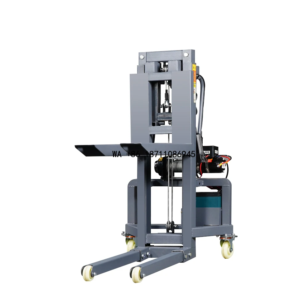 

Portable Mini Electric Forklift with a 1.6-meter Lifting Height, Simple Electric Forklift