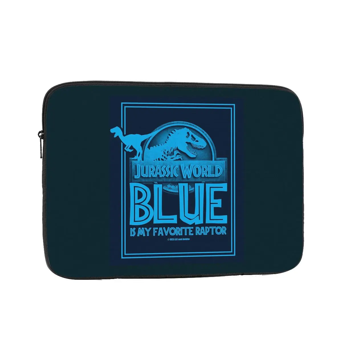 

Мир Юрского периода - синий — мой любимый Raptor, чехол для ноутбука, сумка для ноутбука, противоударный чехол для планшета, сумка