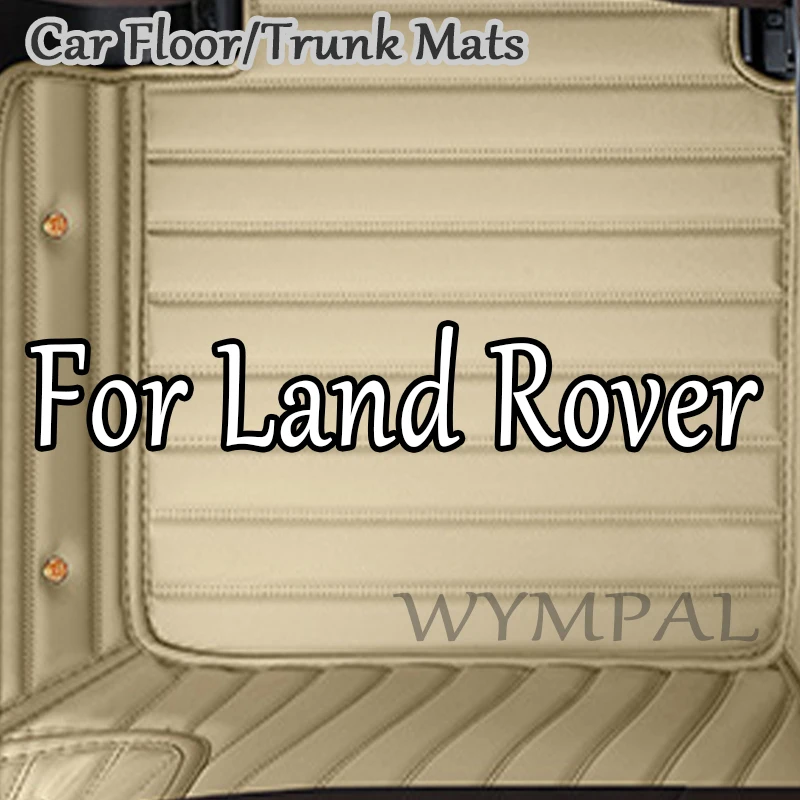 

Luxury Car floor mats for Land Rover Discovery 5（SEVEN SEAT）2017 2018 2019 2020 Custom auto foot Pads automobile carpet cover