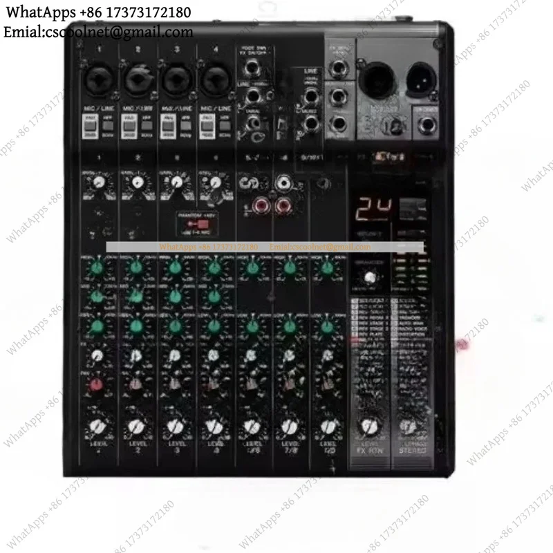 JS01 Mini Mixing Console MG10XU EFX8 F4 822USB 802USB AS06 M4