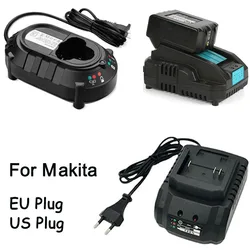 DC18RC DC10WB 10.8V 14.4V 18V Li-Ion Battery Charger For Makita Bl1830 Bl1430 Bl1860 Power Tool Fast Charging Eu/US Plug