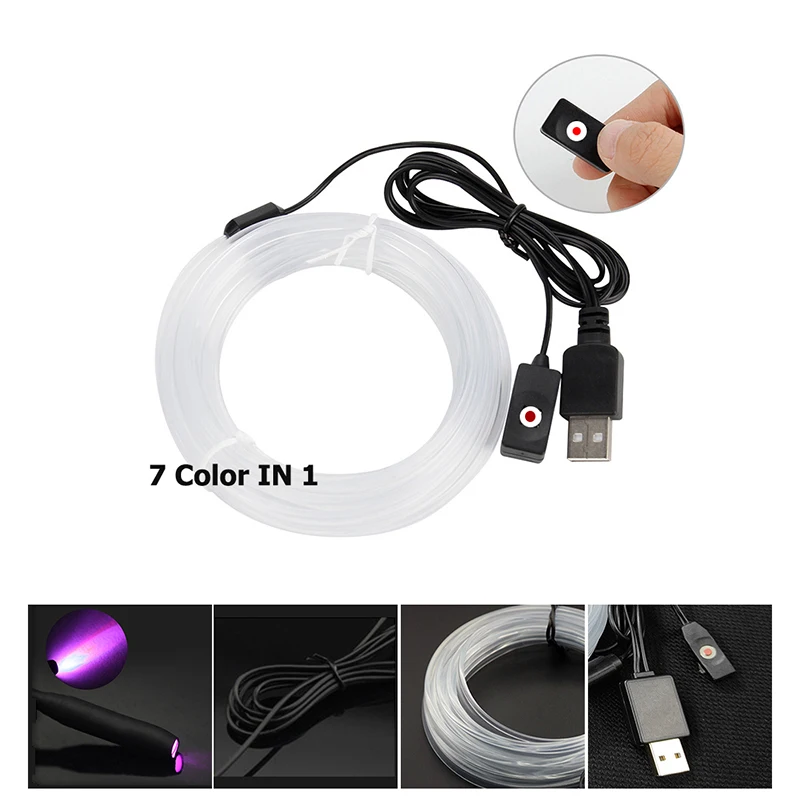 Car Interior LED Decorative Light Strip For BMW 1 3 5 7 Series X1 X3 X4 X5 F10 F15 F16 F20 F30 F18 F25 M3 M4 E34 Accessories