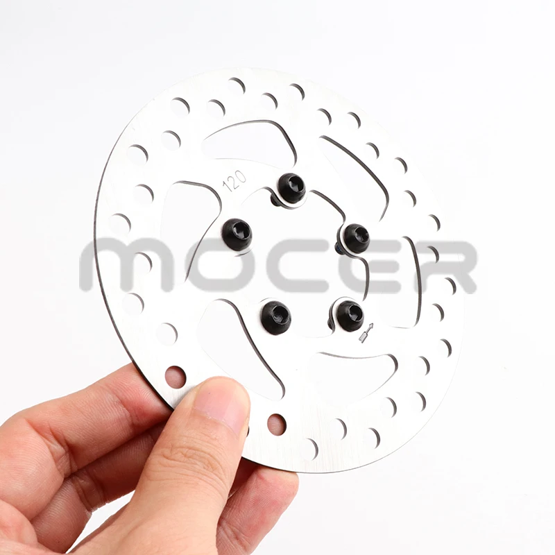 120 مللي متر قرص الفرامل الدوار مع 5 مسامير ل شاومي M365 برو سكوتر الكهربائية Mijia M365 الخلفية عجلة الفرامل القرص الملحقات #2
