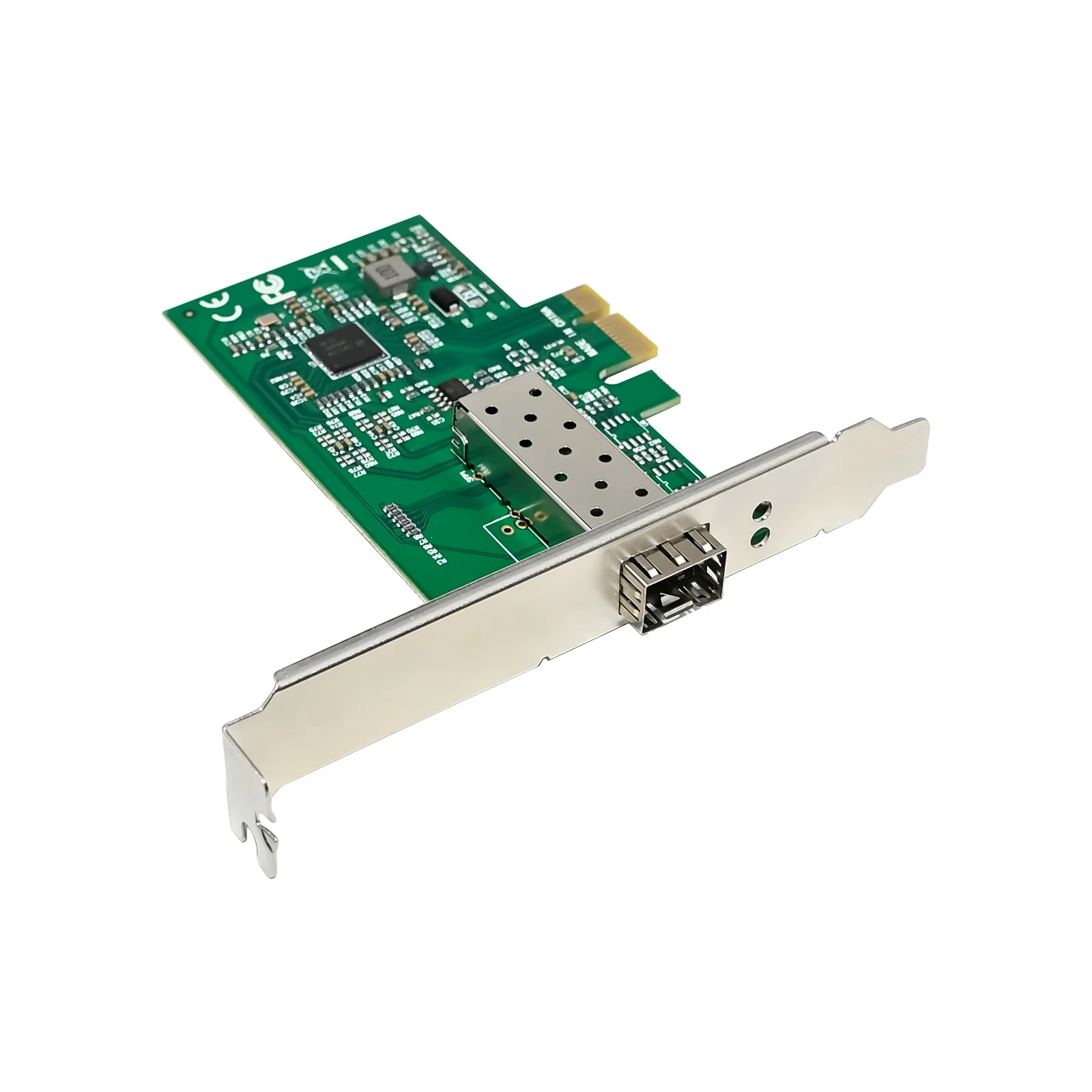 SUNWEIT ST7390 Desktop Networking PCIe X1 I210 Single-1GbE SFP NIC with Wired Interface Internal Green in Stock