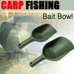 1pcs Baiting Throwing Spoon Bait Scoop Carp Fishing Tool For Feeding Particles Bonito Carp Fishing Lure Casting Shovel For Spomb