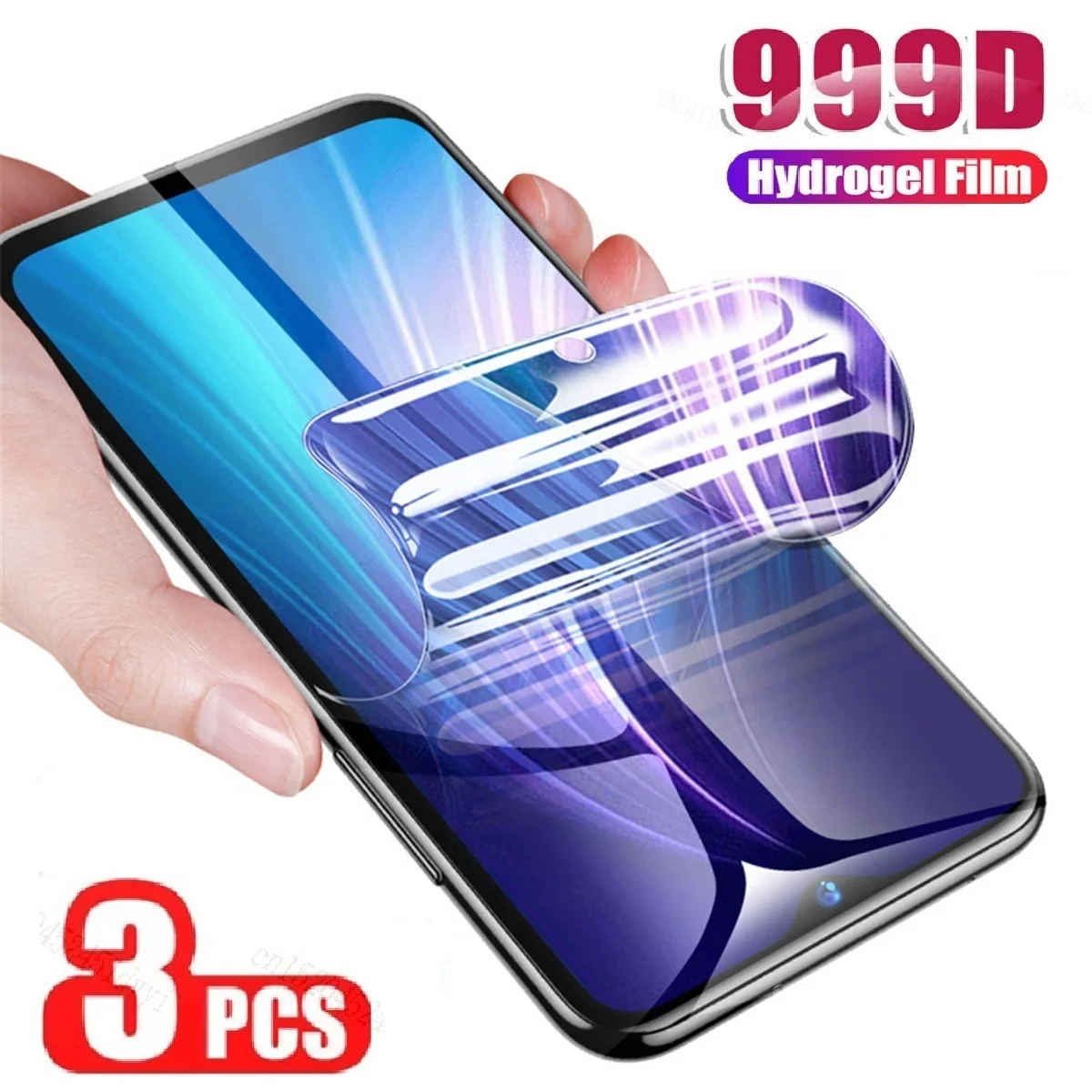 3Pcs Hydrogel Film For Xiaomi Mi 9 8 9T Pro SE 6 6X Mi A3 A2 Lite Screen Protector For Xiaomi Mi Max 2 3 Mix 2 2S 3 Clear Film