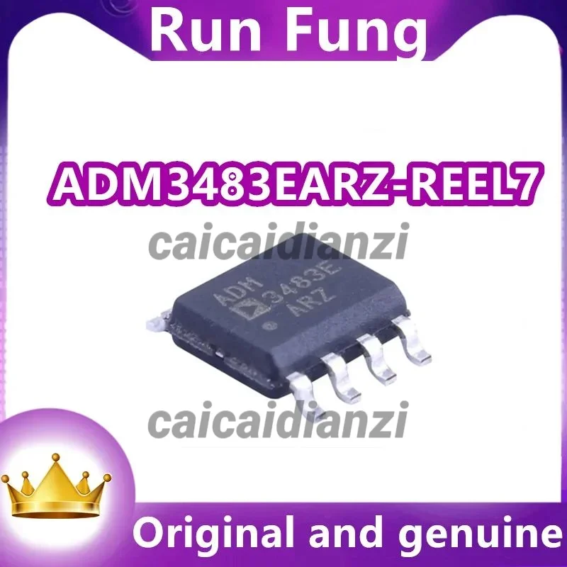 

10 шт./лот, новый оригинальный трансивер ADM3483EARZ-REEL7 ADM3483EARZ 1/1, полуразъемный RS422, RS485, 8-SOIC
