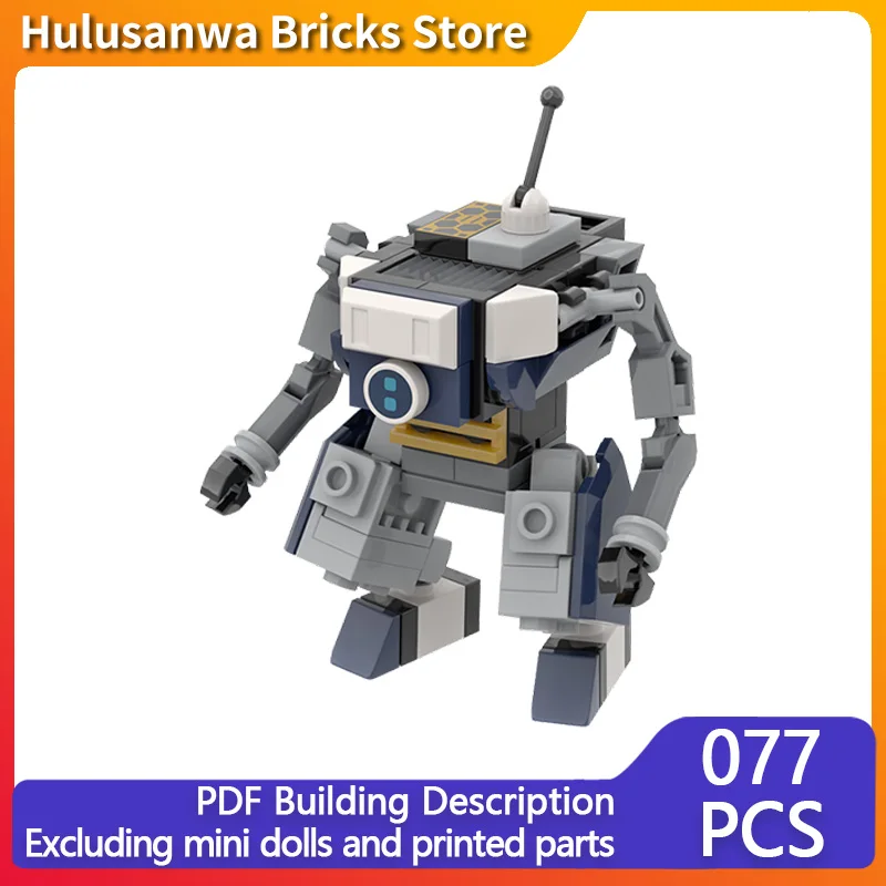 

Классический двуногий робот, модель MOC, строительные кирпичи, военное оборудование, модульные технологии, подарки, праздник, сборка, детские игрушки, костюм