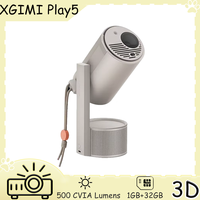 Portable Projector XGIMI Play 5 500 CVIA Lumens Dolby Audio Outdoor Mini Projector Type-c Power supply WiFi 6 Smart Projector