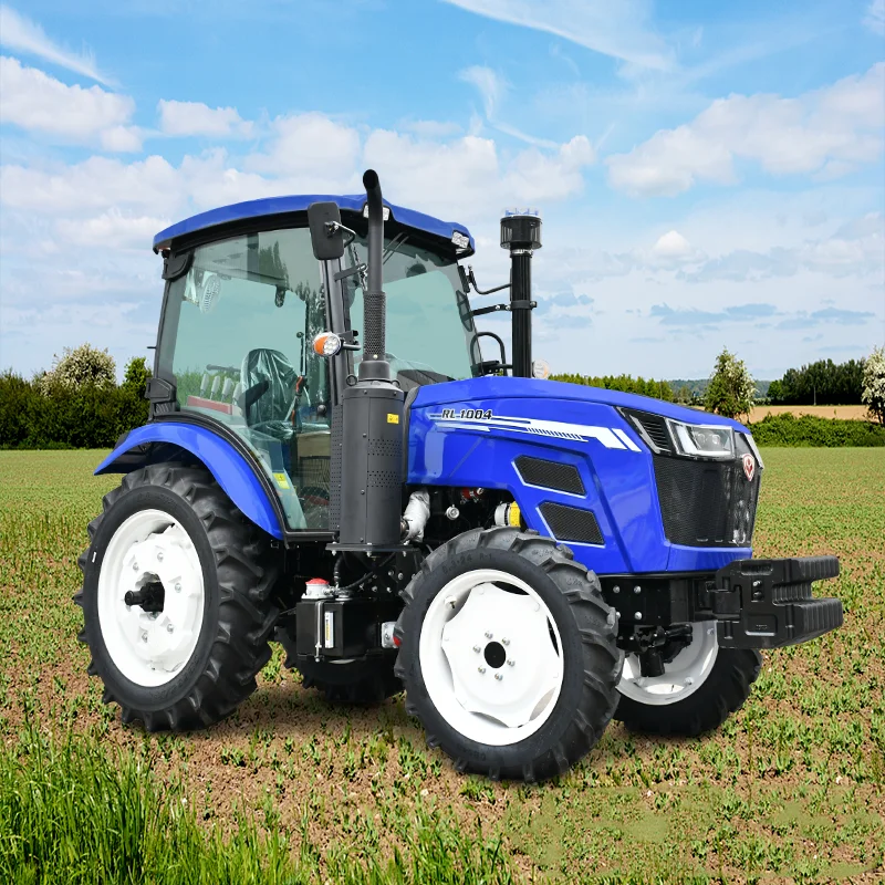 4-Wheel agricultural tractor truck with 50 horsepower, for agriculture, suitable for agricultural farms