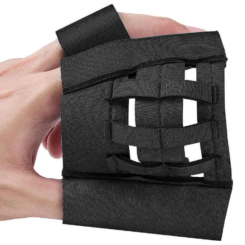 

Polyester Fiber Finger Web Training Glove Breathable Two Finger Design WebGlove Training Glove Lightweight