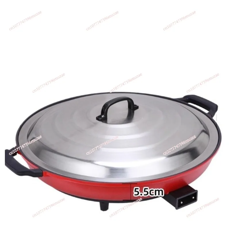 

Большая электрическая сковорода, электрическая сковорода для торта, односторонняя многофункциональная электрическая сковорода для рекламы