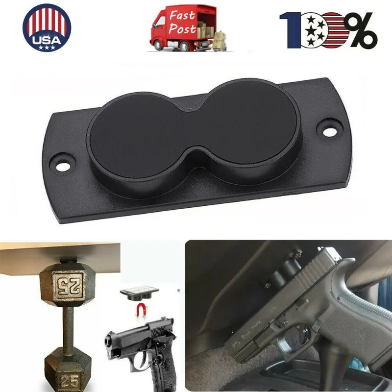 gun rack hidden pistol storage 25/50 lbs strong magnetic gun magnetic American pistol storage strong magnetic