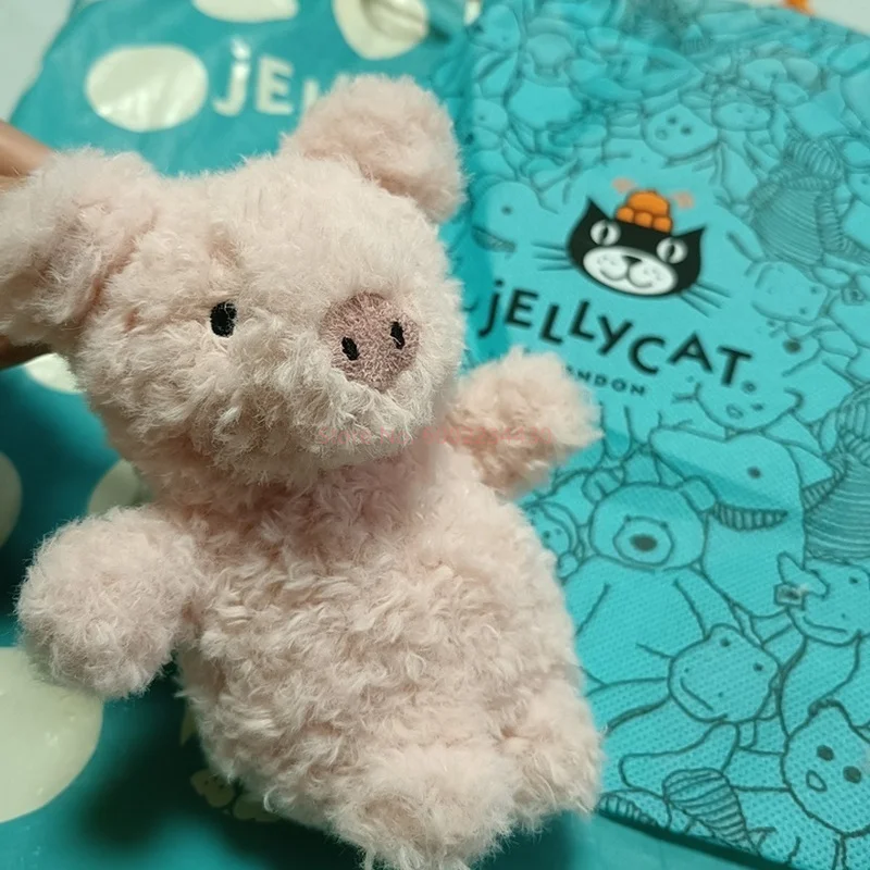 【IN VOORRAAD】 100% Originele JELLYCAT UK Fun Schattig Klein Varken Tas Hanger Knorretje Sleutelhanger Pluche Pop Verjaardag Kerst Speelgoed Geschenken