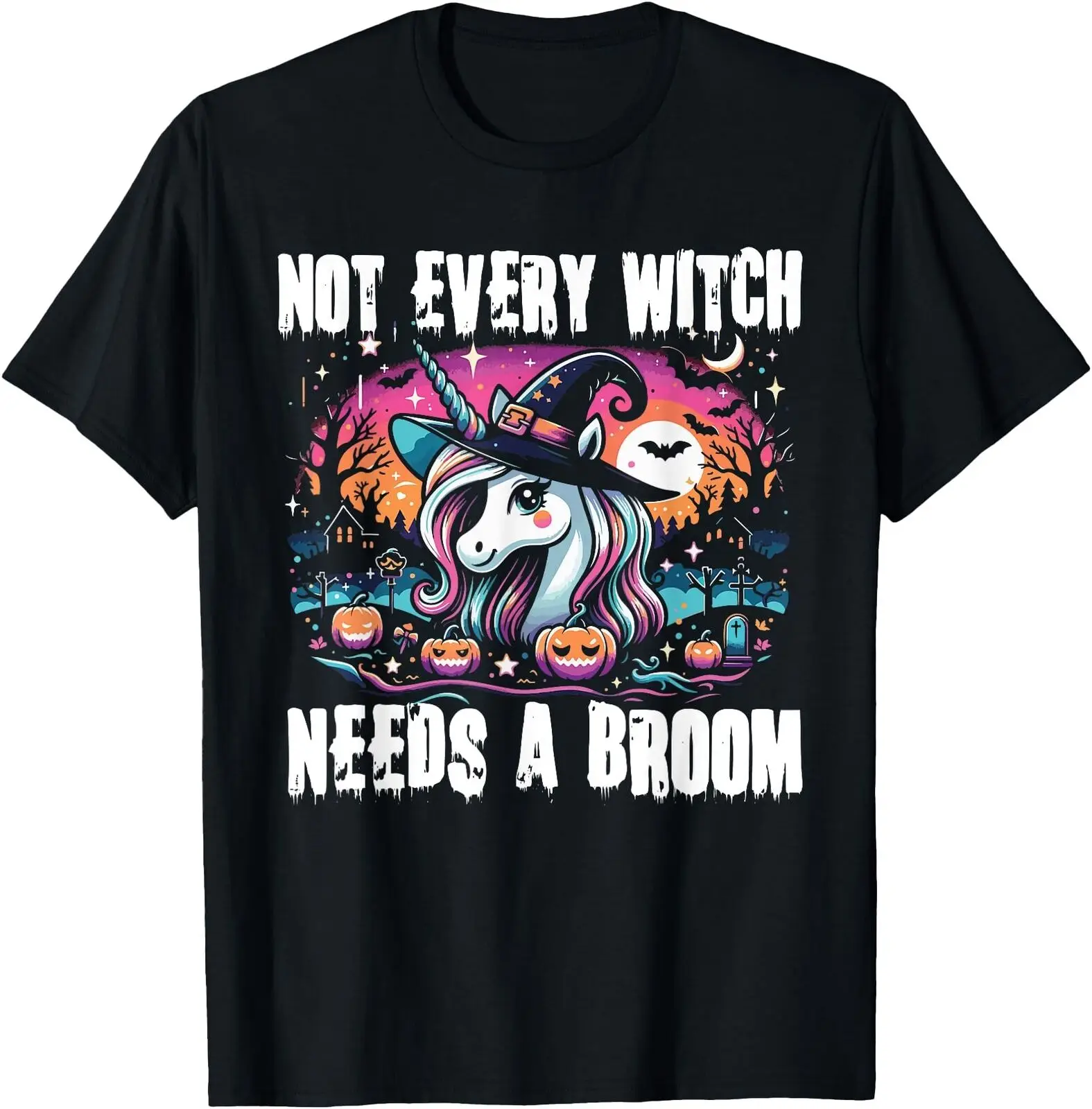 Unicorn Halloween 2024 Trick Or Treat Halloween Costume T Shirt Men