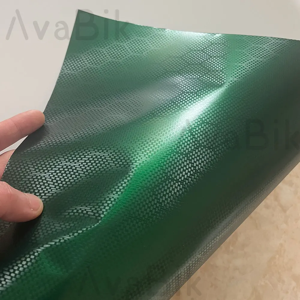 

Зеленая пленка для кузова автомобиля 3D Hex Honeycombs, карбоновая виниловая пленка для авто, самоклеящиеся водонепроницаемые наклейки с технологией Air Release для самостоятельной установки