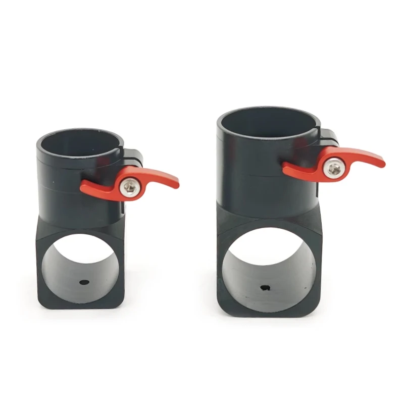 1PCS 25mm/30mm Quick Release Tripod Tee Joint Carbon Tube Connection Adapter Pipe Fitting for RC Multirotor Drone Accessories