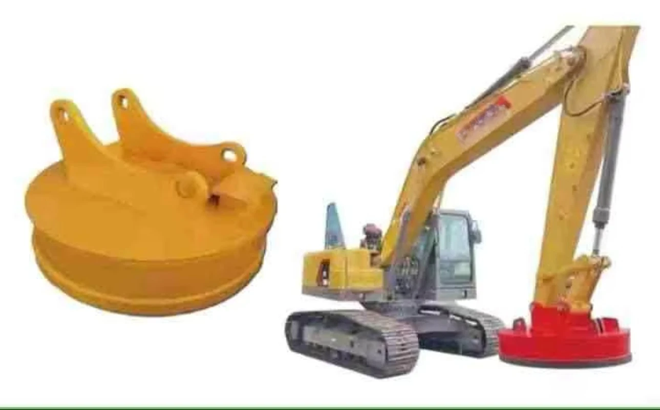 Heavy Duty Electromagnetic Chuck for Excavator Magnetic Grabbing Device with Core Engine Component