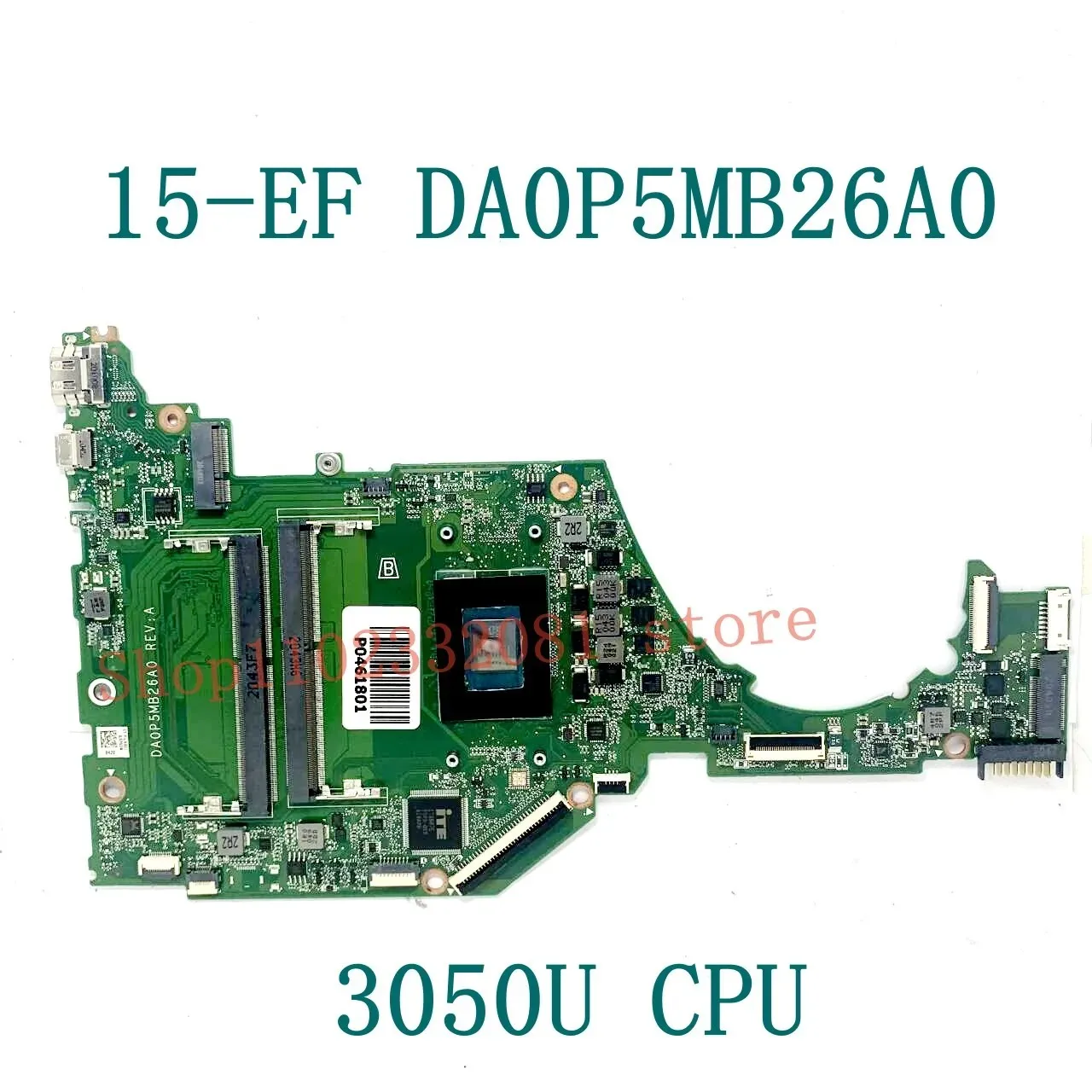 Mainboard L87347-601 L87347-001 L90174-601 For HP 15-EF DA0P5MB26A0 Laptop Motherboard With 3050U/3150U/R3 3250U CPU 100% Tested