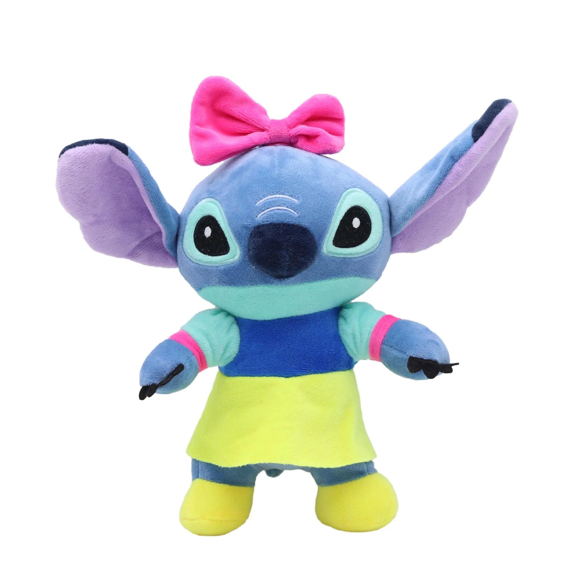 Disney Stitch Plush Toy Soft Cuddly Stuffed Animal Doll for Kids Birthday Gift