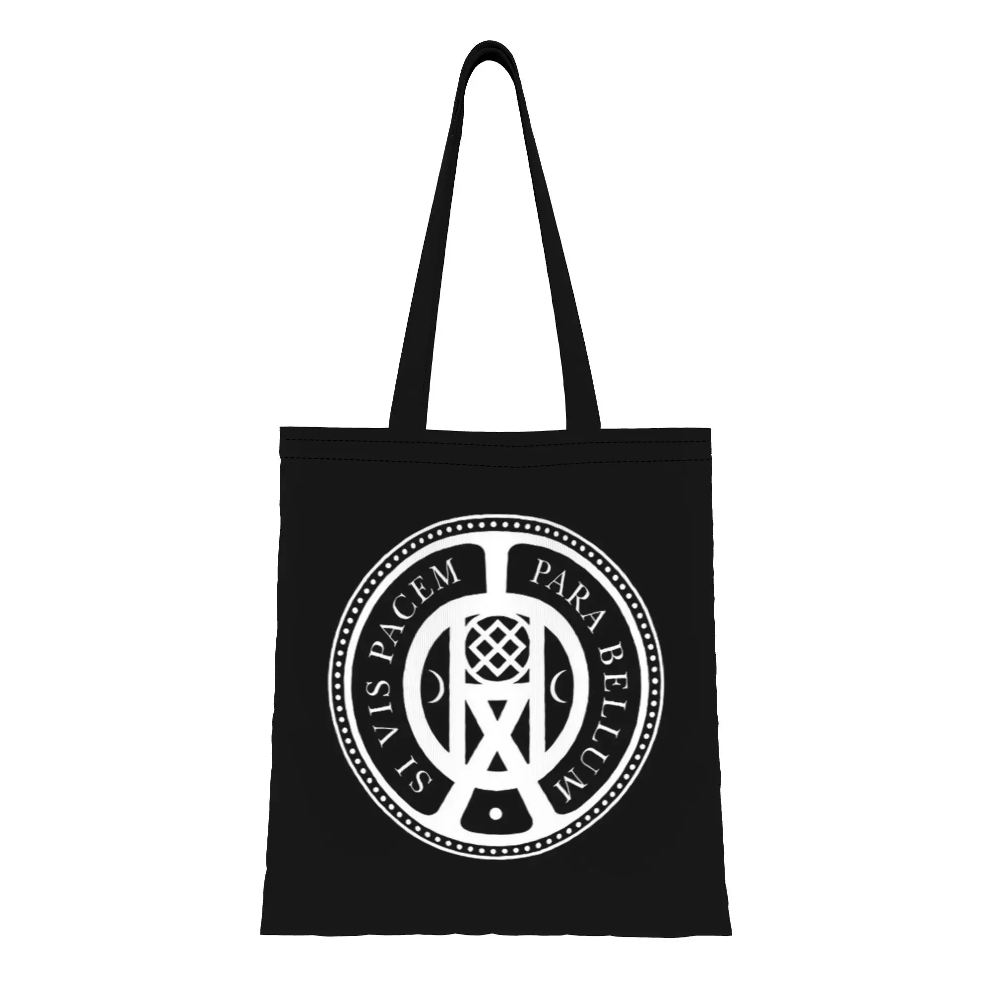 

ita bag first day of school The High Table Si Vis Pacem Parabellum Seal Canvas Canvas Tote Bag Women'S Shoulder Handbag