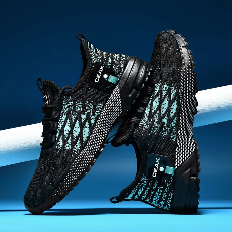 

YRZL Mens Casual Breathable Running Shoes Lightweight Non Slip Walking Sneakers Comfortable Athletic Shoes for Sports Sneakers