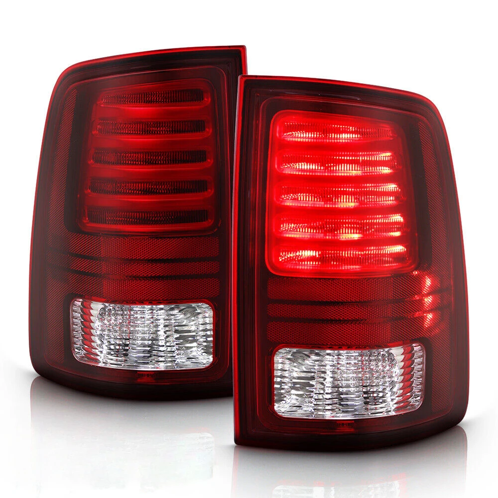 Fit for 13-18 RAM 1500 2500 3500 4500 5500 REAR LEFT & RIGHT SIDE TAILLIGHT LAMP 68093080AC 68093081AC