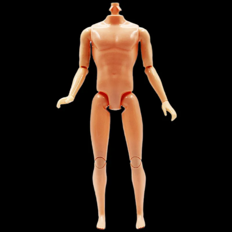 1/6 Boyfriend Heads Movable Joints 30cm Ken Dolls Body Male Prince Naked Nude Man Toy Doll Ken Body DIY Toys For Girls Gifts