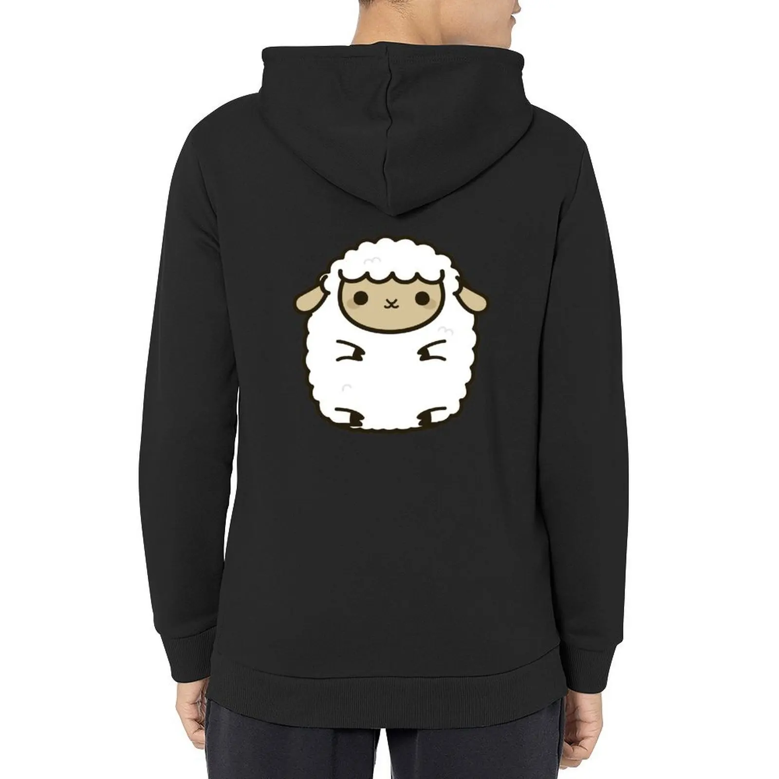 

Cute Lamb Hoodie japanese style autumn jacket men men clothing fashion men graphic hoodie