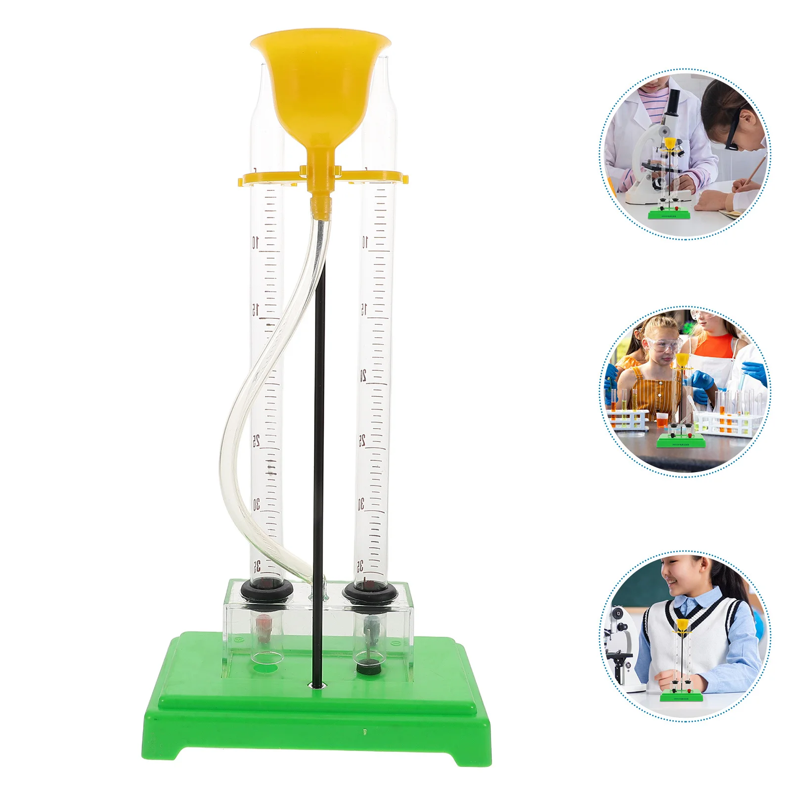 

Water Electrolysis Experimental Equipment Efficient and Safe Lab Apparatus for Hydrogen Oxygen Production Physics Student