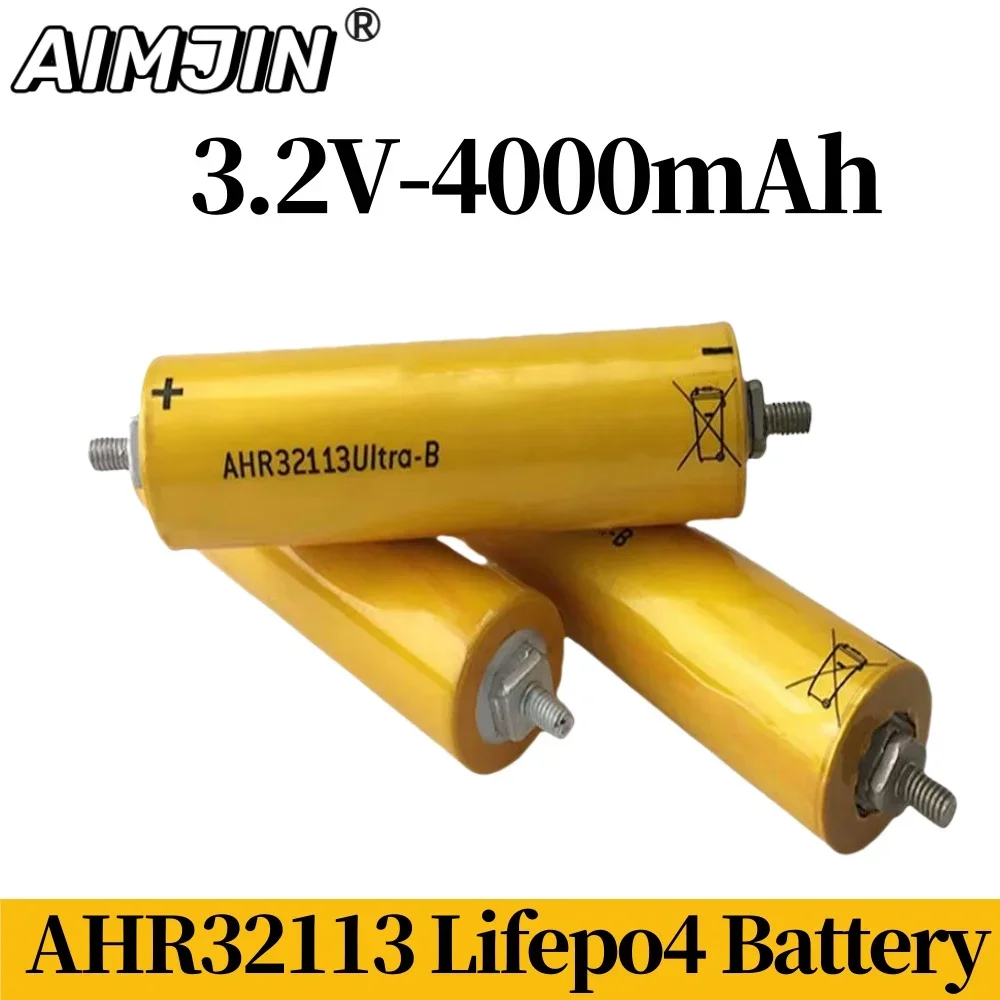 

3.2V 4.0Ah/4000mAh Rechargeable Lithium-Ion Phosphate 3.2V 4000mAh Battery Brand New Suitable For A123 Ahr32113-B LiFePO4 45C